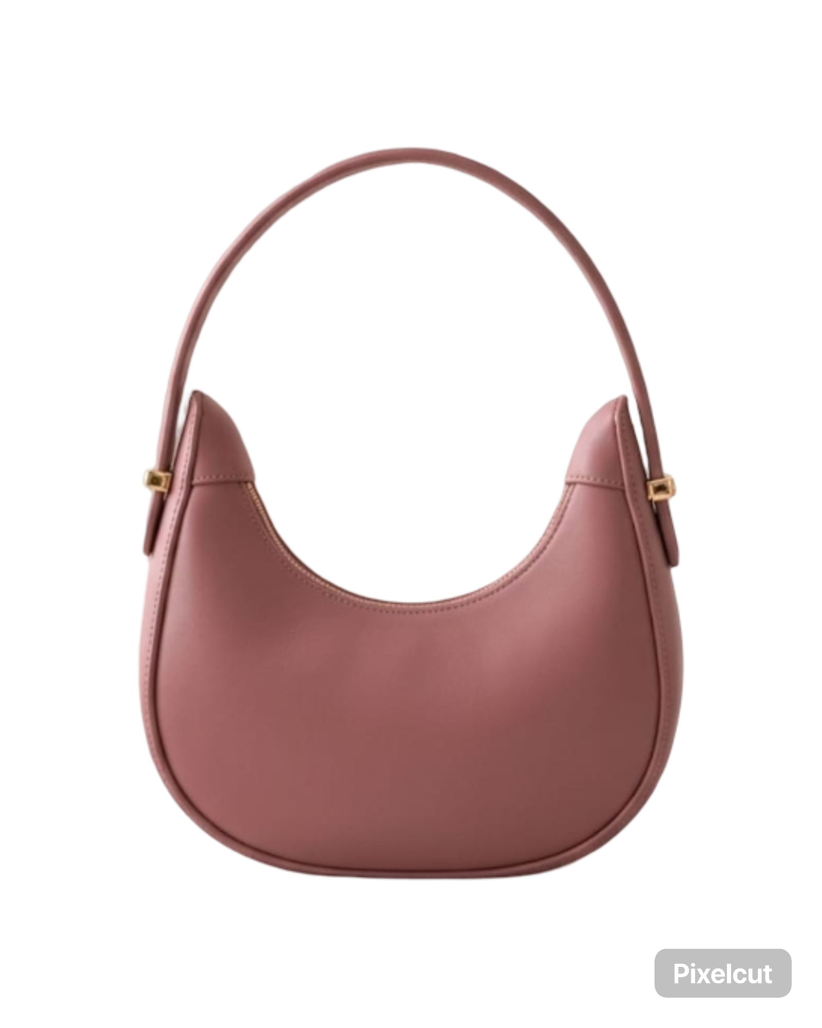 Simple Moon Shoulder Pink & Brown