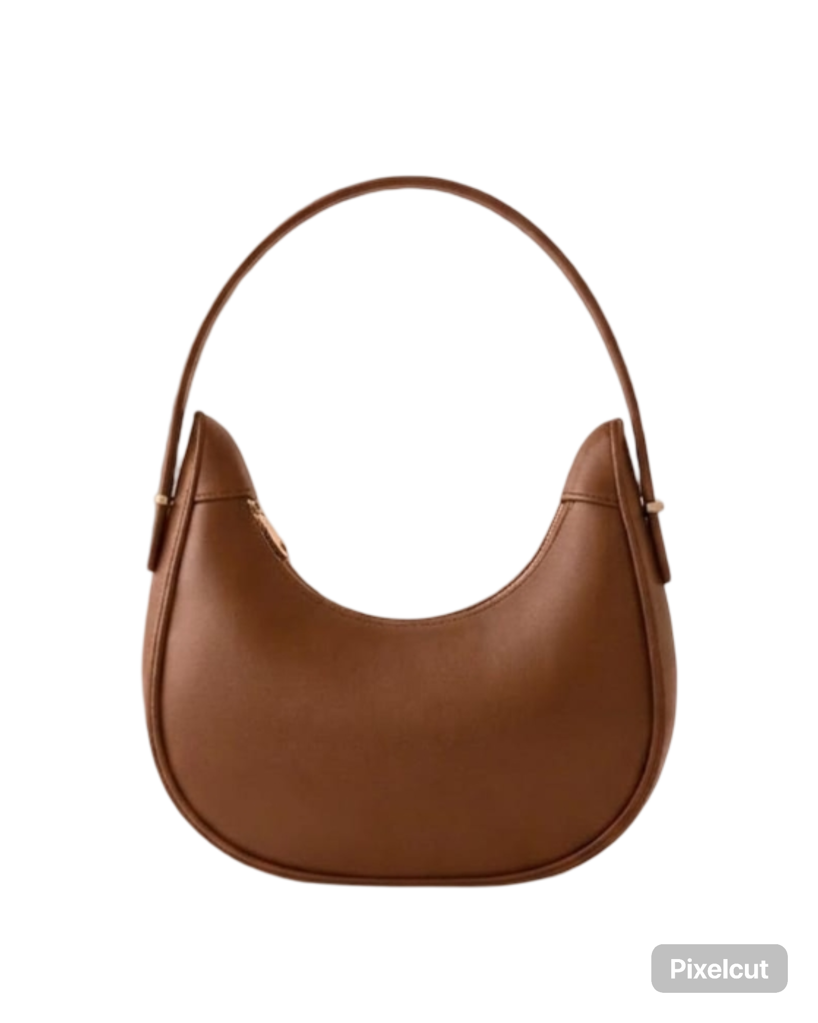 Simple Moon Shoulder Pink & Brown
