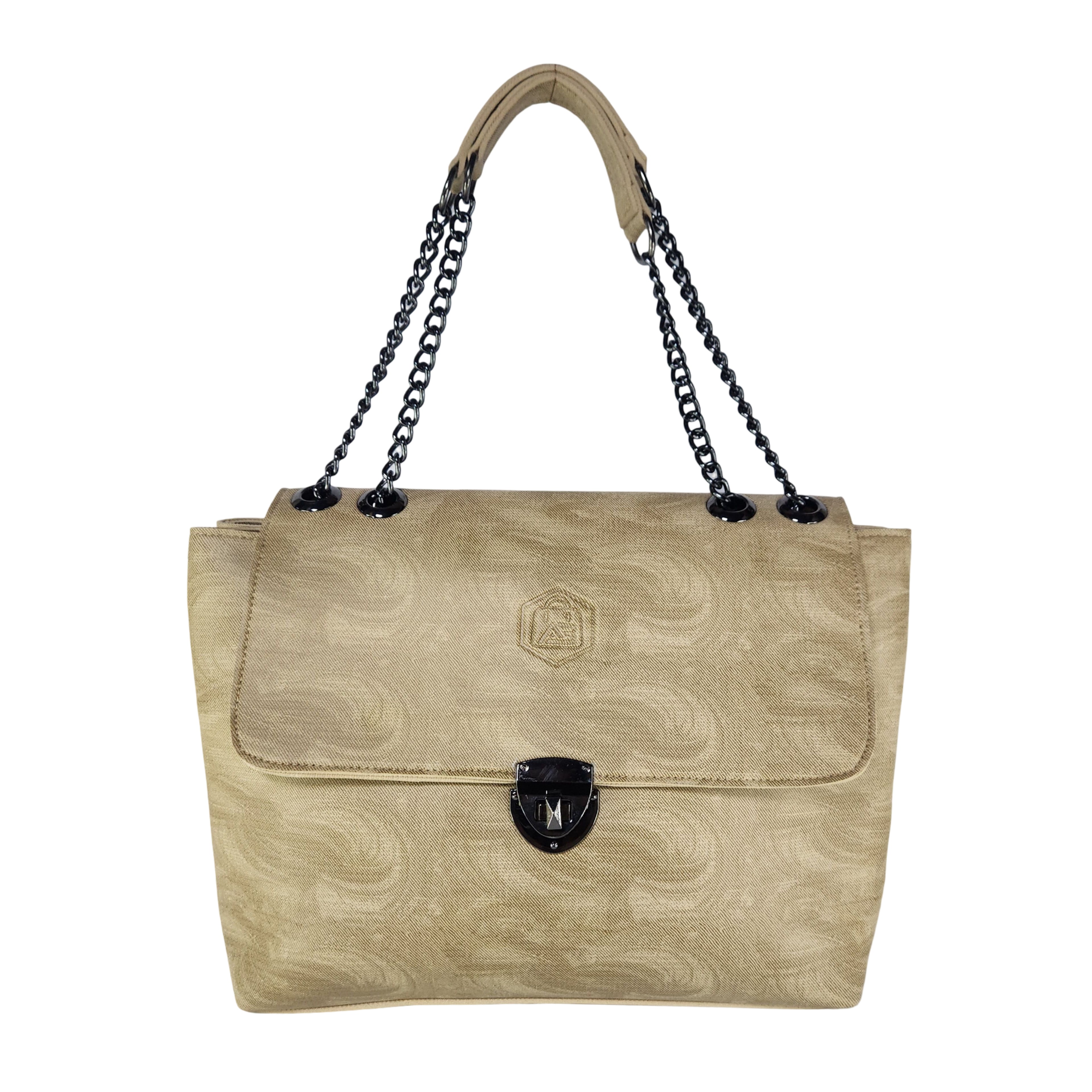 Champagne Flap Tote