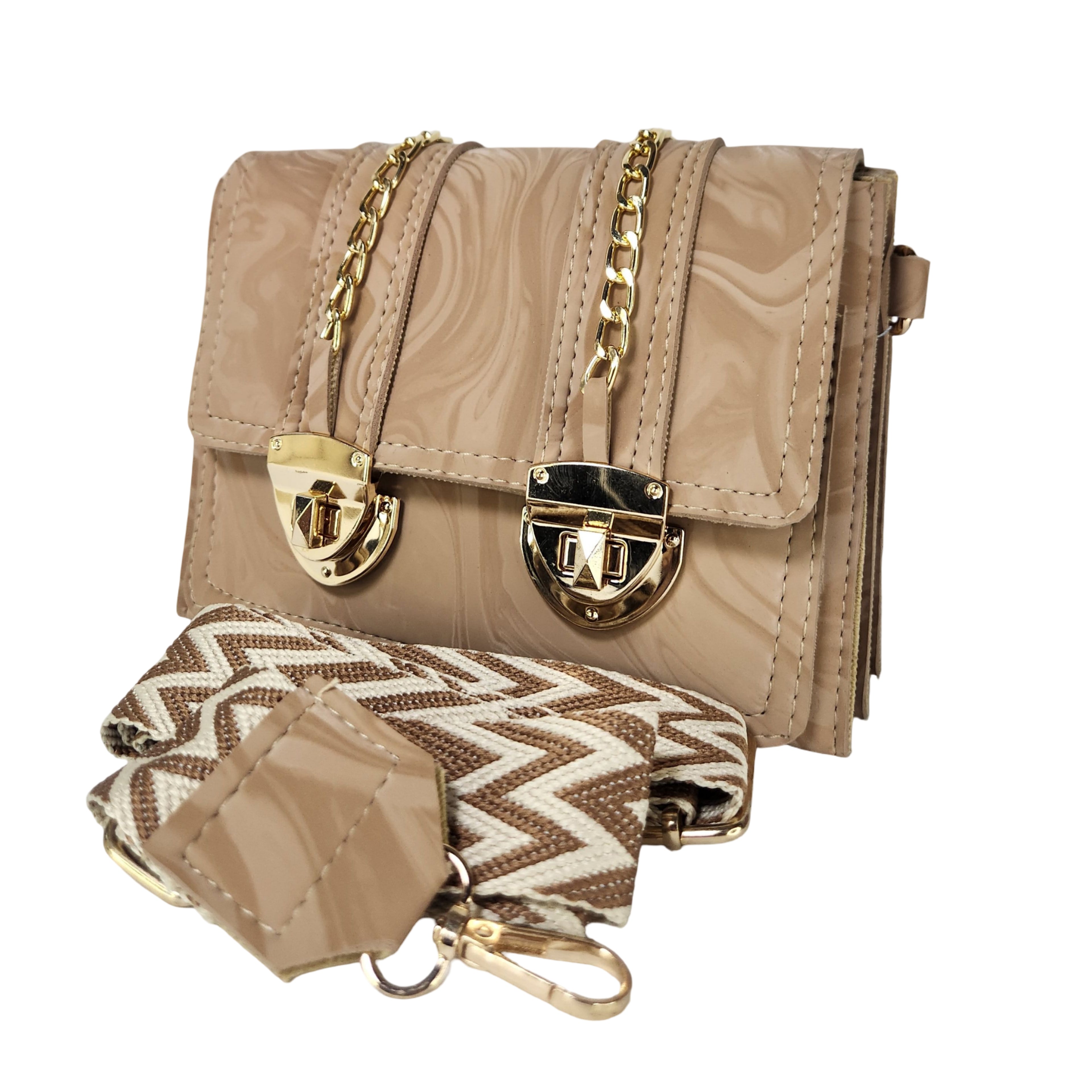 Luxe Marble Crossbody