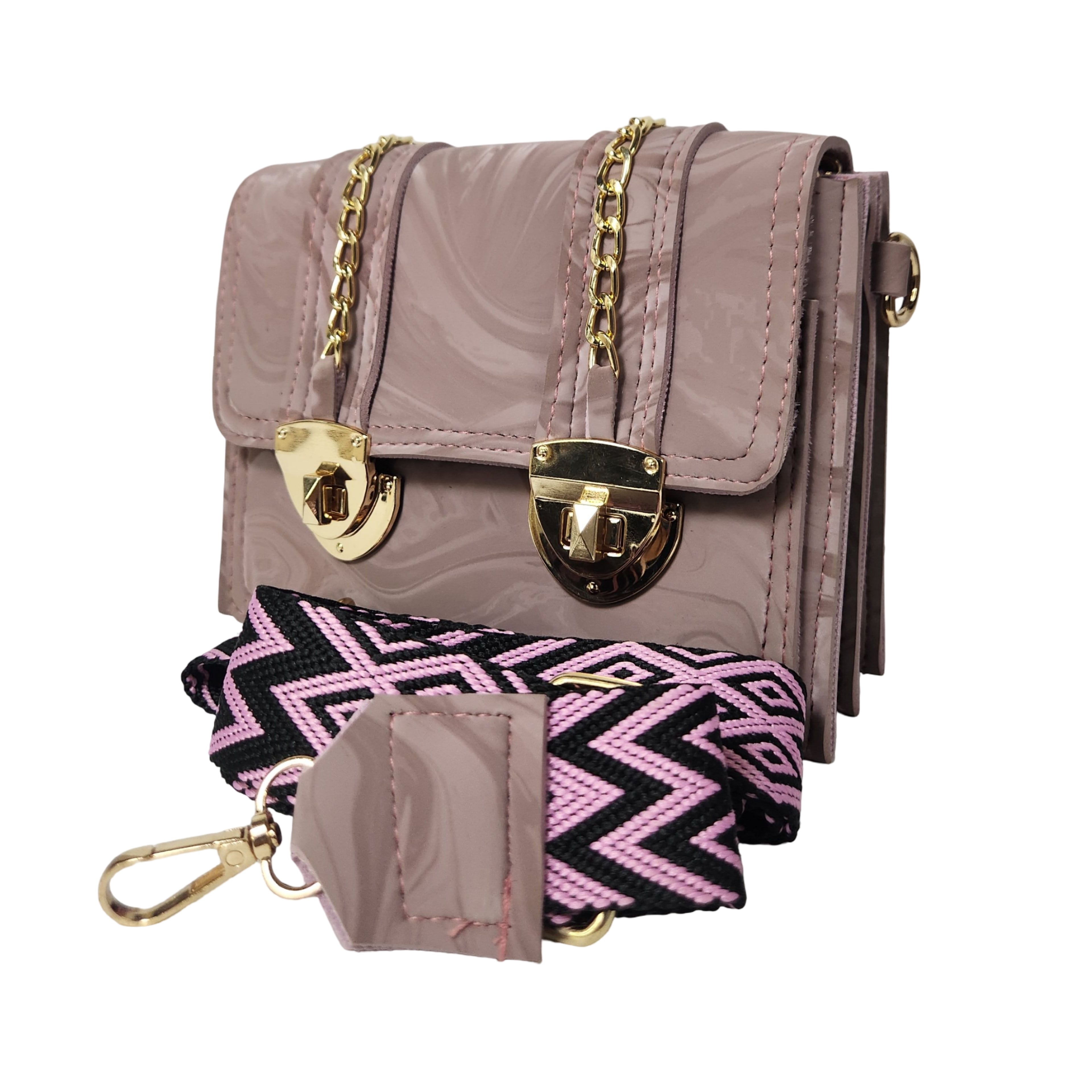 Luxe Marble Crossbody